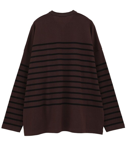 あ様 CLANEボーダー1 BULKY LINE BOA TOPS | CLANE