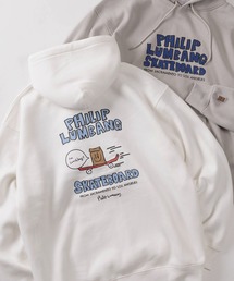 SlashDate（スラッシュデイト）の「【75】【Philip Lumbang/フィリップ・ランバン】グラフィックプリント 裏起毛 プルパーカー（パーカー・メンズ）」