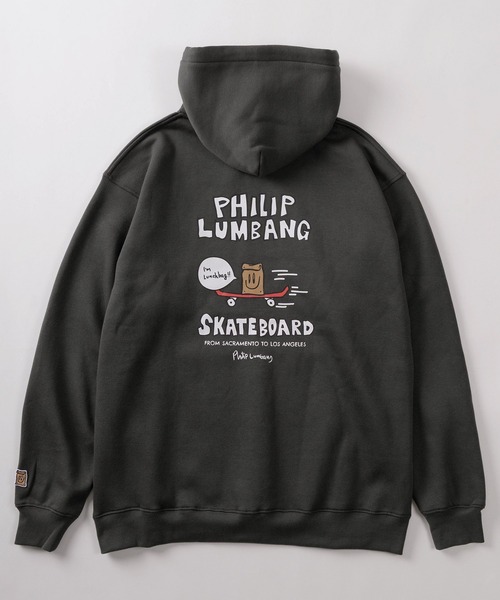 Philip Lumbang(フィリップランバン)の「【75】【Philip Lumbang/フィリップ・ランバン】グラフィックプリント 裏起毛 プルパーカー(パーカー・メンズ・ホワイト系その他/ホワイト/ダークグレー/ブルー系その他/グレー系その他/ブラック/チャコールグレー/グレー/ブルー/ブラック系その他・M/L/XL)」の17枚目の写真