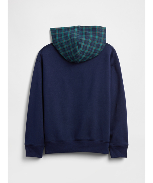 GAP(ギャップ)の「リラックスフィット GAPロゴパーカー (キッズ)(パーカー・キッズ・マルチ/ブルー系その他・110cm/120cm/130cm/140cm/150cm/160cm)」の3枚目の写真