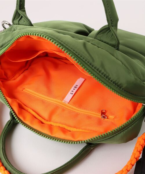 cheek(BAG)(チーク)の「W pocket 3way boston / ボストンバッグ(ボストンバッグ・レディース・グレー/カーキ/ベージュ/ブラック・FREE)」の12枚目の写真