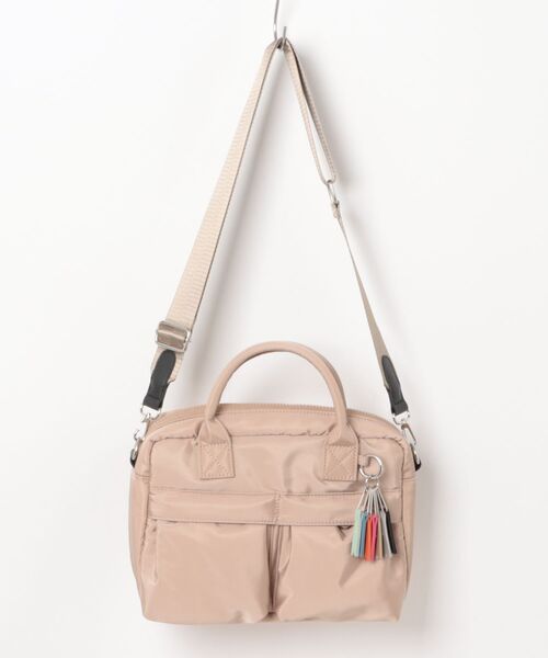 cheek(BAG)(チーク)の「W pocket 3way boston / ボストンバッグ(ボストンバッグ・レディース・グレー/カーキ/ベージュ/ブラック・FREE)」の16枚目の写真