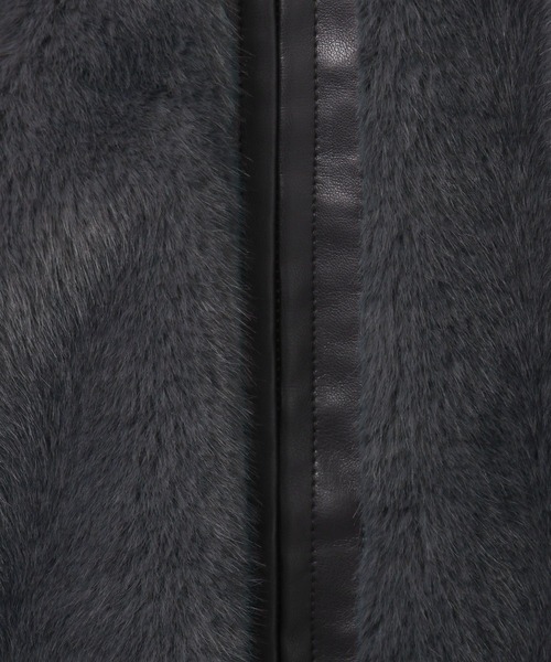 セール】ミンク風ファーブルゾン 582423（ブルゾン）｜LEPSIM