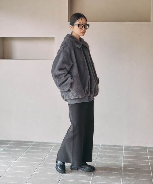 ミンク風ファーブルゾン 582423（ブルゾン）｜LEPSIM（レプシィム）の