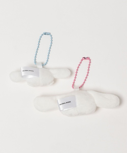 GLOBAL WORK（グローバルワーク）の「【シナモロール/ハンギョドン】なかよしペアチャーム/599735（チャーム・キッズ・ライトグリーン/ホワイト・FREE）」の4枚目の写真