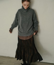 LE CIEL BLEU（ルシェルブルー）の「タートルネックニットプルオーバー / Turtle-Neck Knit Pullover（ニット/セーター）」