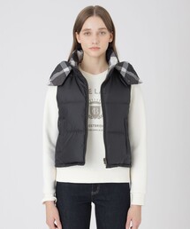 ★BURBERRY BLUE LABEL ダウンベスト 36サイズ★ BLUE LABEL CRESTBRIDGE（ブルーレーベルクレストブリッジ）｜ダウン