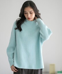 レディースのニット/セーター（ブルー・ネイビー/青色系