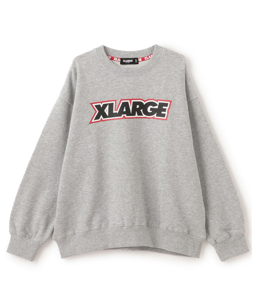 XLARGE KIDS(エクストララージキッズ)の「【DISNEY】バックプリントトレーナー(スウェット・キッズ・トップグレー/ブラック・90cm/100cm/120cm/140cm/130cm/110cm)」の2枚目の写真