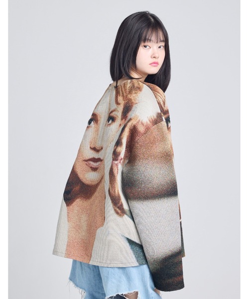 Little sunny bite（リトルサニーバイト）の「【RES】【Little sunny bite】a girl top（スウェット・レディース・マルチ・FREE）」の4枚目の写真