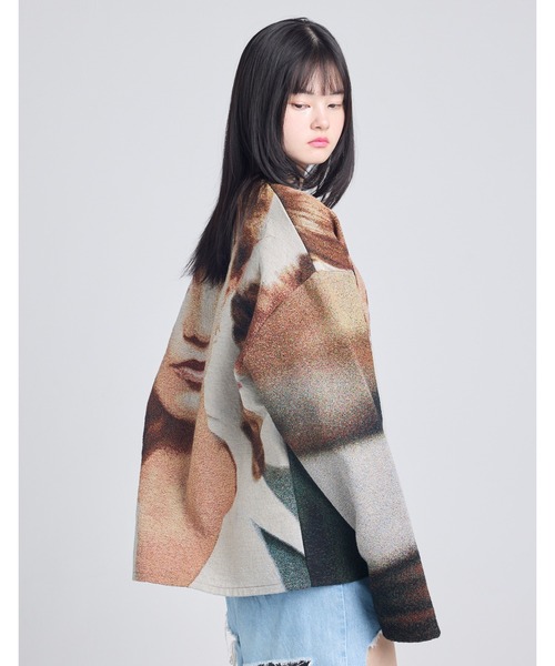 Little sunny bite（リトルサニーバイト）の「【RES】【Little sunny bite】a girl top（スウェット・レディース・マルチ・FREE）」の5枚目の写真