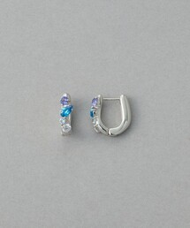 トリカラー] ボクシー フープピアス（ピアス（両耳用））｜ete（エテ