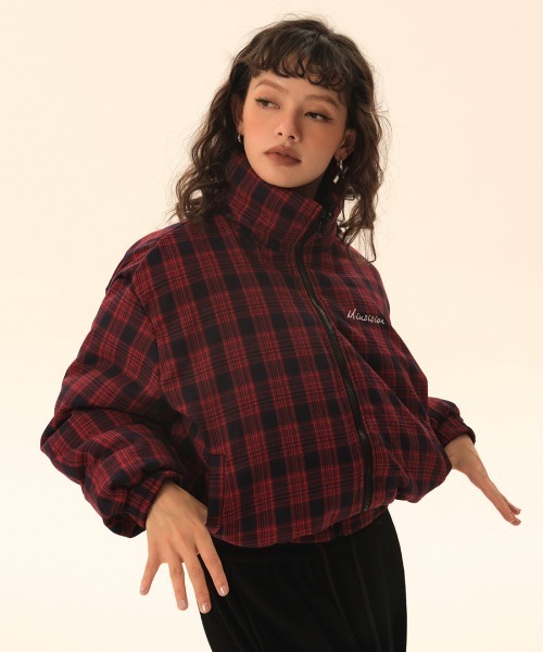 セール】リバーシブルショートダウン（ダウンジャケット/コート