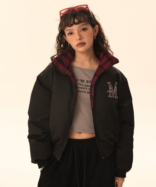 セール】リバーシブルショートダウン（ダウンジャケット/コート