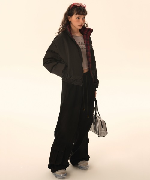 セール】リバーシブルショートダウン（ダウンジャケット/コート