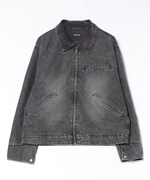 ８(eight)（エイト）の「ダック衿コーデュロイジャケット（ブルゾン・メンズ・チャコール/ブルー系その他/キャメル/ブラック系その他・LARGE/MEDIUM）」の2枚目の写真