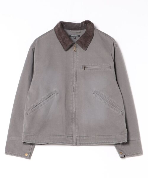 ８(eight)（エイト）の「ダック衿コーデュロイジャケット（ブルゾン・メンズ・チャコール/ブルー系その他/キャメル/ブラック系その他・LARGE/MEDIUM）」の3枚目の写真