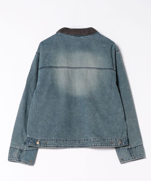 ８(eight)（エイト）の「ダック衿コーデュロイジャケット（ブルゾン・メンズ・チャコール/ブルー系その他/キャメル/ブラック系その他・LARGE/MEDIUM）」の5枚目の写真