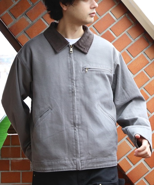 ８(eight)（エイト）の「ダック衿コーデュロイジャケット（ブルゾン・メンズ・チャコール/ブルー系その他/キャメル/ブラック系その他・LARGE/MEDIUM）」の17枚目の写真