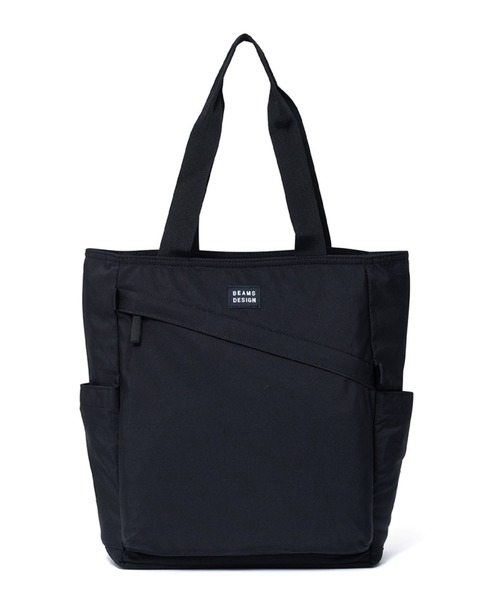 BEAMS DESIGN(ビームス デザイン)の「BEAMSDESIGN(ビームスデザイン)Diagonal トートバッグ(トートバッグ・メンズ・ブラック/カーキ/オリーブ/ネイビー・FREE)」の1枚目の写真