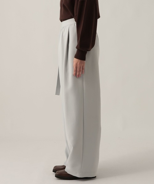 Elura（エルーラ）の「ラップ風ワイドパンツ/621810（その他パンツ・レディース・ブラック/ライトブルー・MEDIUM/LARGE）」の11枚目の写真