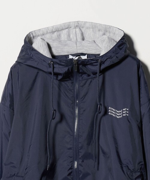 6（ロク）の「＜6(ROKU)＞フーデッド ナイロン ジャケット（その他アウター・レディース・ネイビー/パープル・S/M）」の13枚目の写真