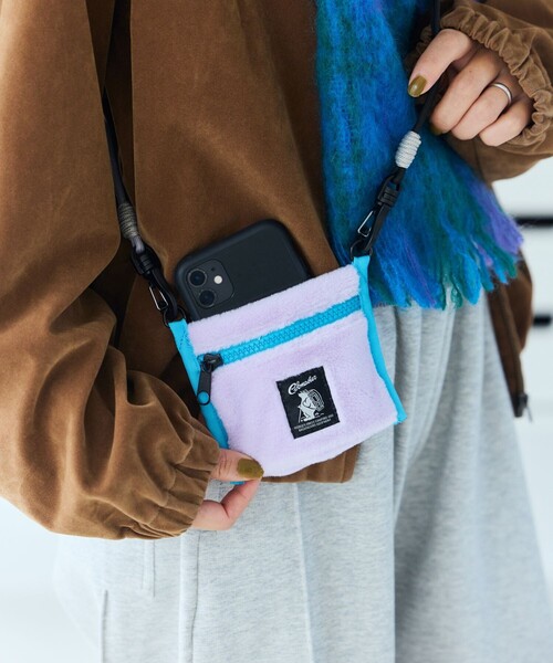 COBMASTER(コブマスター)の「Cobmaster/コブマスター 別注Fluffy wallet pouch フラッフィー ウォレットポーチ(財布・メンズ・ブラック/ピンク/グリーン/ラベンダー/ベージュ・ONE SIZE)」の8枚目の写真