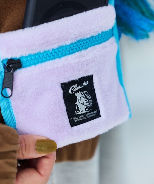 COBMASTER(コブマスター)の「Cobmaster/コブマスター 別注Fluffy wallet pouch フラッフィー ウォレットポーチ(財布・メンズ・ブラック/ピンク/グリーン/ラベンダー/ベージュ・ONE SIZE)」の9枚目の写真