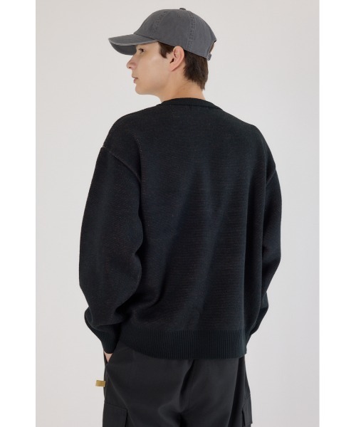 RODEO CROWNS WIDE BOWL（ロデオクラウンズワイドボウル）の「アメリカンフラワーニット（ニット/セーター・メンズ・オフホワイト/ブラック/イエロー・MEDIUM/LARGE）」の17枚目の写真