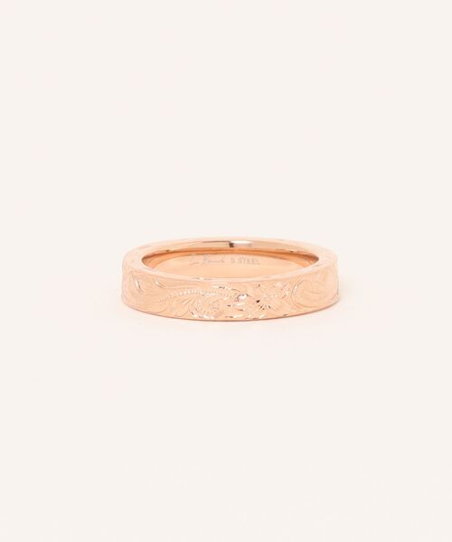 IRIEBEACH(アイリービーチ)の「Flat ring 4mm/【ハワイアンジュエリー】【サージカルステンレス】【金属アレルギー対応】【IRIEBEACH / アイリービーチ】つけっぱなしOK(リング・レディース・シルバー/ピンク/ゴールド・21号/19号/17号/15号/13号/11号/9号/7号)」の2枚目の写真