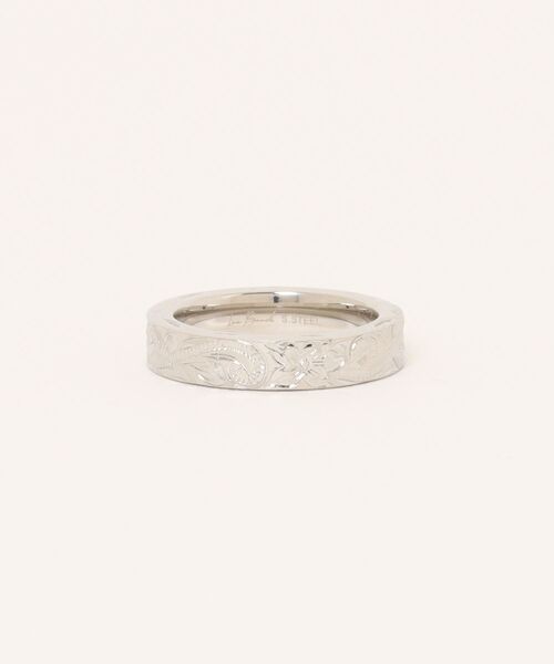 IRIEBEACH(アイリービーチ)の「Flat ring 4mm/【ハワイアンジュエリー】【サージカルステンレス】【金属アレルギー対応】【IRIEBEACH / アイリービーチ】つけっぱなしOK(リング・レディース・シルバー/ピンク/ゴールド・21号/19号/17号/15号/13号/11号/9号/7号)」の3枚目の写真