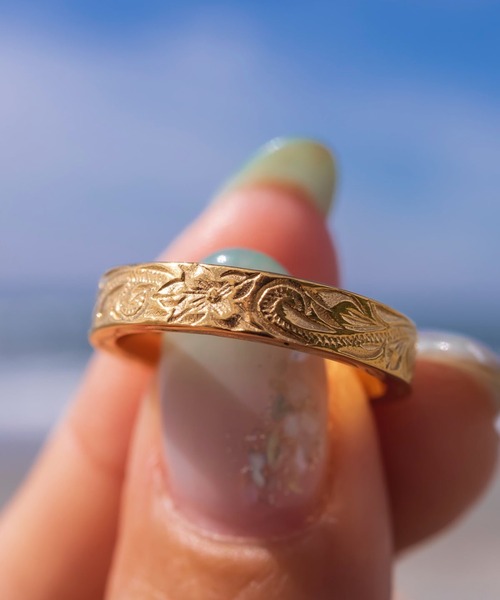 IRIEBEACH(アイリービーチ)の「Flat ring 4mm/【ハワイアンジュエリー】【サージカルステンレス】【金属アレルギー対応】【IRIEBEACH / アイリービーチ】つけっぱなしOK(リング・レディース・シルバー/ピンク/ゴールド・21号/19号/17号/15号/13号/11号/9号/7号)」の4枚目の写真
