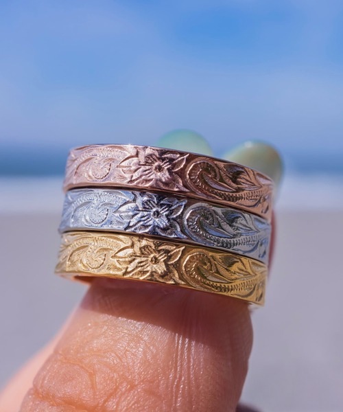 IRIEBEACH(アイリービーチ)の「Flat ring 4mm/【ハワイアンジュエリー】【サージカルステンレス】【金属アレルギー対応】【IRIEBEACH / アイリービーチ】つけっぱなしOK(リング・レディース・シルバー/ピンク/ゴールド・21号/19号/17号/15号/13号/11号/9号/7号)」の9枚目の写真