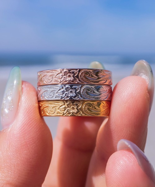 IRIEBEACH(アイリービーチ)の「Flat ring 4mm/【ハワイアンジュエリー】【サージカルステンレス】【金属アレルギー対応】【IRIEBEACH / アイリービーチ】つけっぱなしOK(リング・レディース・シルバー/ピンク/ゴールド・21号/19号/17号/15号/13号/11号/9号/7号)」の10枚目の写真