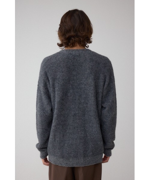 AZUL by moussy（アズールバイマウジー）の「シャギーカーディガン（カーディガン/ボレロ・メンズ・ブラック系その他/ピンク系その他/ブルー系その他・FREE）」の9枚目の写真