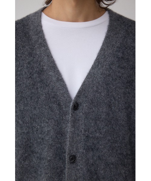 AZUL by moussy（アズールバイマウジー）の「シャギーカーディガン（カーディガン/ボレロ・メンズ・ブラック系その他/ピンク系その他/ブルー系その他・FREE）」の10枚目の写真
