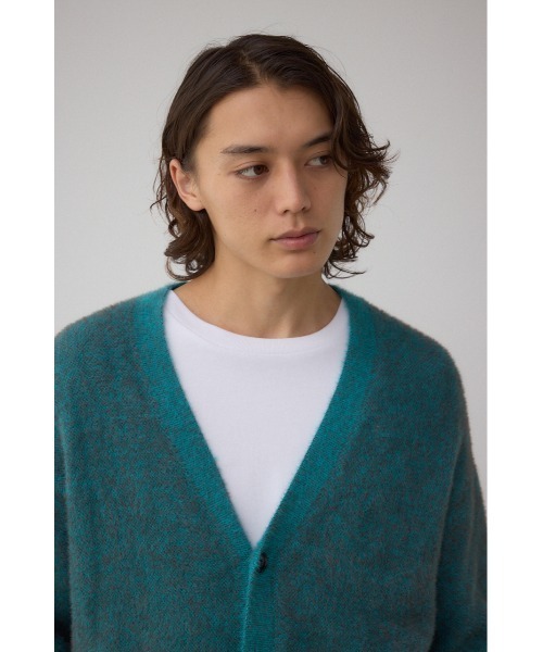 AZUL by moussy（アズールバイマウジー）の「シャギーカーディガン（カーディガン/ボレロ・メンズ・ブラック系その他/ピンク系その他/ブルー系その他・FREE）」の15枚目の写真