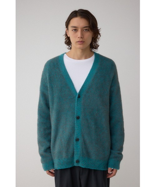 AZUL by moussy（アズールバイマウジー）の「シャギーカーディガン（カーディガン/ボレロ・メンズ・ブラック系その他/ピンク系その他/ブルー系その他・FREE）」の17枚目の写真