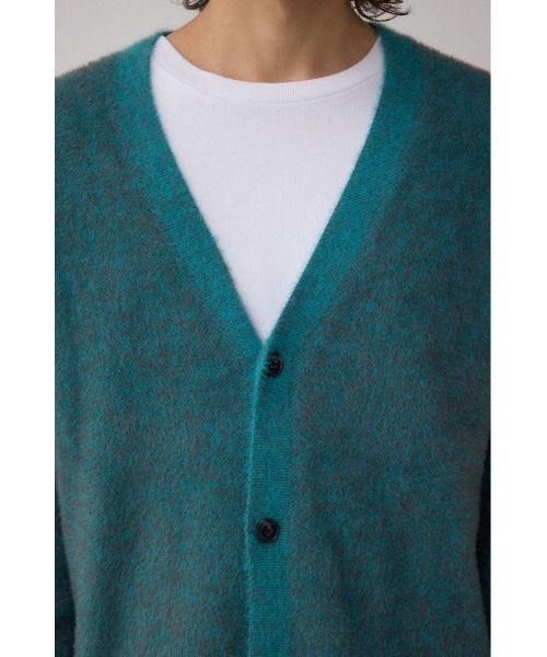 AZUL by moussy（アズールバイマウジー）の「シャギーカーディガン（カーディガン/ボレロ・メンズ・ブラック系その他/ピンク系その他/ブルー系その他・FREE）」の20枚目の写真