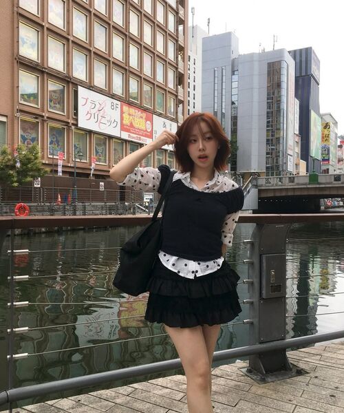 SETUP-EXE(セットアップイーエックスイー)の「TUTU MIX SKIRT PANTS / BLACK(スカート・レディース・その他・OS)」の12枚目の写真