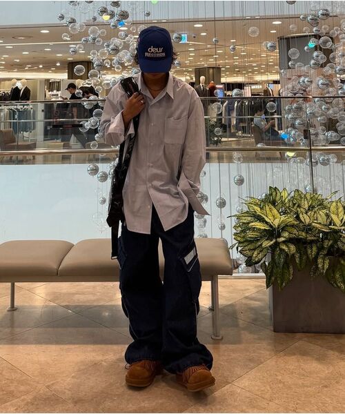 RSSC(アールエスエスシー)の「WRINKLE MIXED STRIPE CARPENTER DENIM PANTS - BLACK(デニムパンツ・メンズ・その他・1/2)」の13枚目の写真