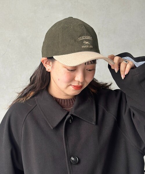 POLOCHAMPS(ポロチャンプス)の「コーデュロイキャップ(キャップ・メンズ・アイボリー/グリーン/キャメル・FREE)」の16枚目の写真