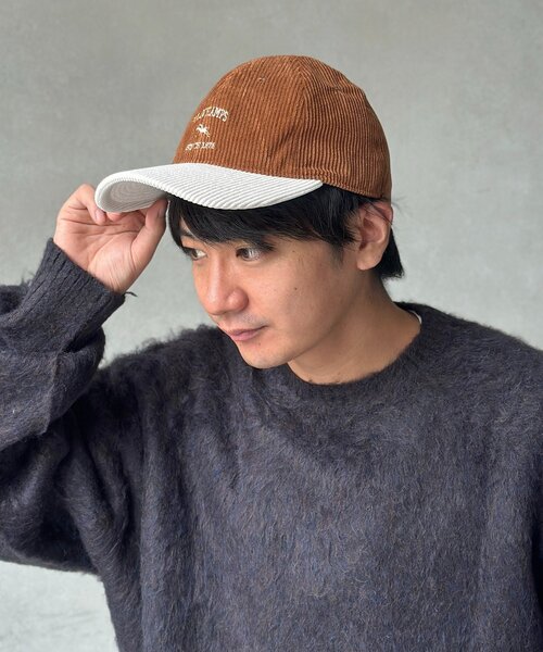 POLOCHAMPS(ポロチャンプス)の「コーデュロイキャップ(キャップ・メンズ・アイボリー/グリーン/キャメル・FREE)」の22枚目の写真