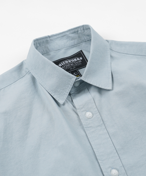 FRIZMWORKS(フリズムワークス)の「WASHED TRIPLE POCKET HALF SHIRT _ SKY BLUE(シャツ/ブラウス・メンズ・その他・SMALL/MEDIUM/LARGE/X-LARGE)」の3枚目の写真