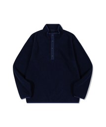 MOAA（モア）の「Half-Button Fleece Pullover (NAVY)（その他アウター）」