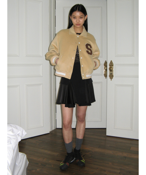 SINOON（シヌーン）の「FRILL LAYERED SKIRT (BLACK)（スカート・レディース・ブラック・SMALL/MEDIUM）」の4枚目の写真