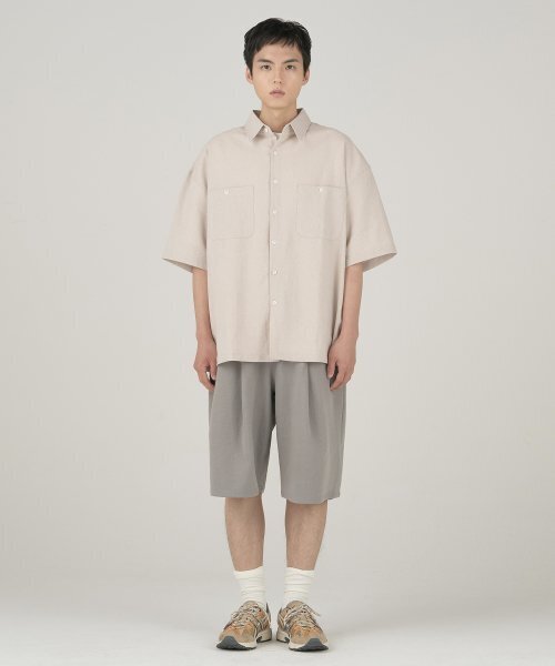XERO（ゼロ）の「Deep One Tuck Sweat Shorts [Dark Cloud]（その他パンツ・メンズ・その他・LARGE/MEDIUM/SMALL）」の3枚目の写真
