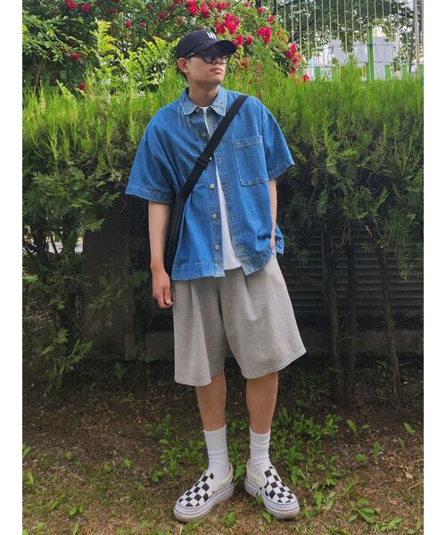 XERO（ゼロ）の「Deep One Tuck Sweat Shorts [Dark Cloud]（その他パンツ・メンズ・その他・LARGE/MEDIUM/SMALL）」の6枚目の写真