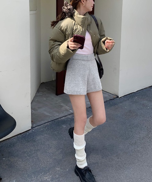 REMUR(レミュール)の「ニットショートパンツ(その他パンツ・レディース・ブラック/グレー・FREE)」の22枚目の写真