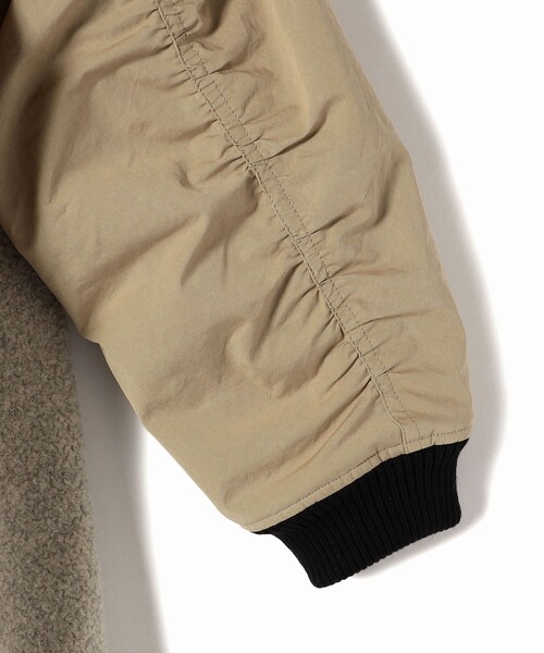 SHIPS（シップス）の「【SHIPS別注】Nell: ボア コンビ ロング コート（その他アウター・レディース・ベージュ系・ONE SIZE）」の8枚目の写真